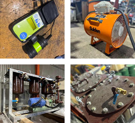 給油設備・管工事・土木のことならお任せください