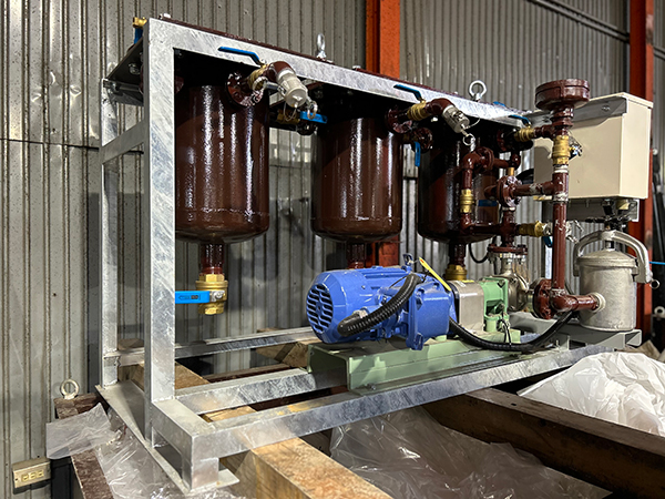 画像：森下設備製造循環製造機